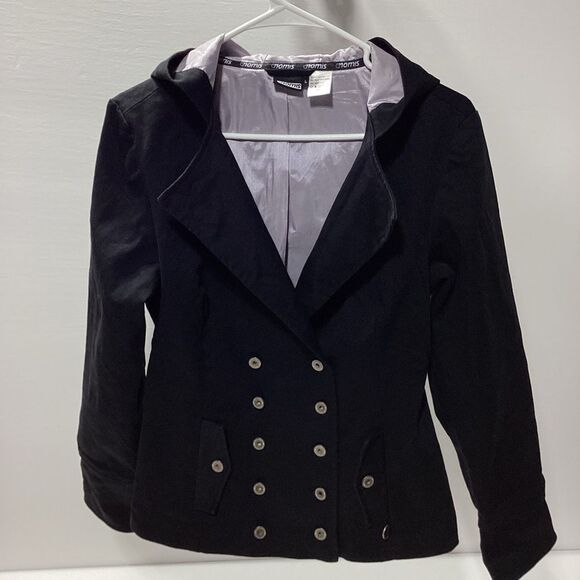 Nomis Crossover Front Jacket With Hood Double Breasted L - Picture 3 of 14